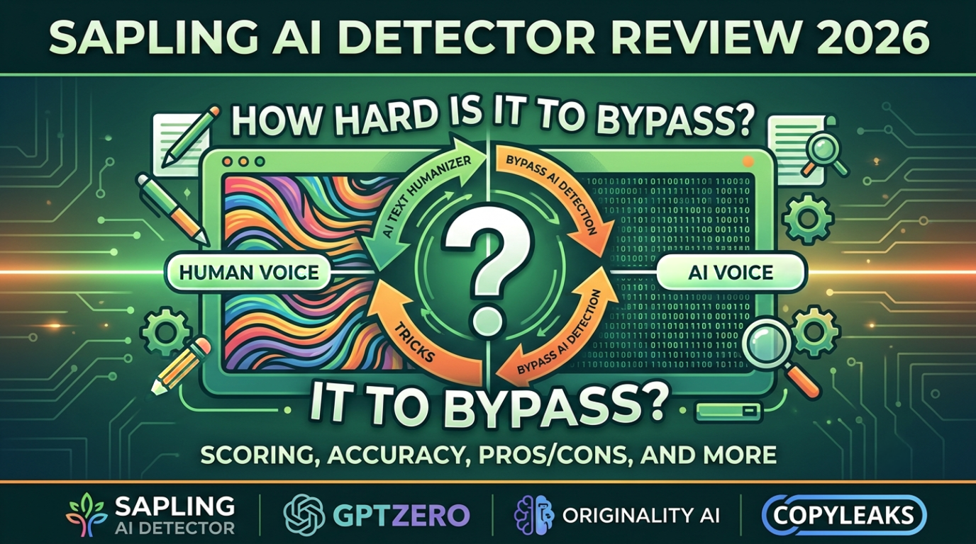 Sapling AI Detector Review 2026: How Hard Is It to Bypass? - Ryne AI Blog